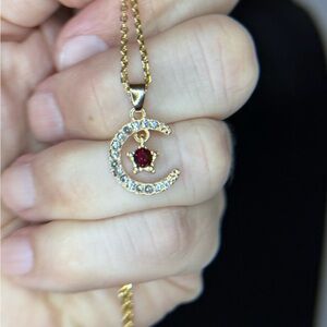 July Birthstone Necklace